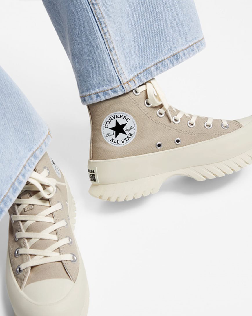 Women's Converse Chuck Taylor All Star Lugged 2.0 High Top Shoes Grey / Black | AU 619C0J